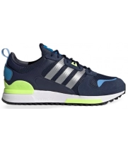 Кроссовки Adidas ZX 700 синие с зеленым